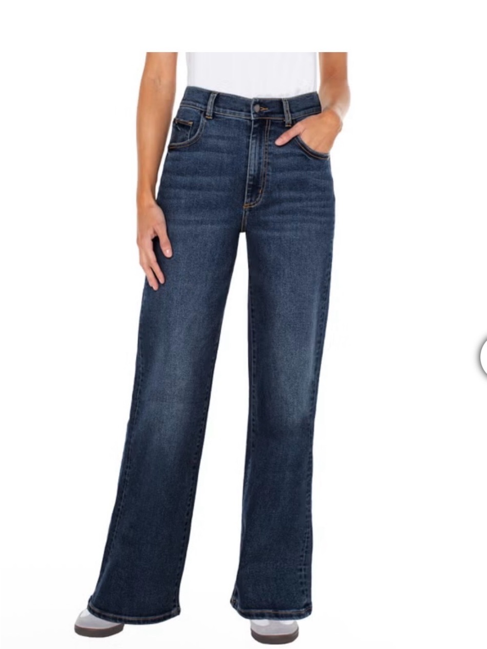 Well Worn Women's Wide Leg Jean Size 4/27 NWT